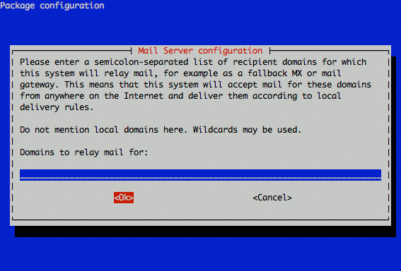 Exim4 relay domains configuration on Debian 5 (Lenny).